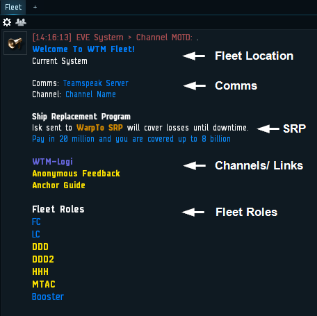 Fleet MOTD